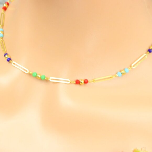 "Minimalist Necklace – Timeless, Elegant Jewelry for Her, MAR091150 - Picture 8 of 10